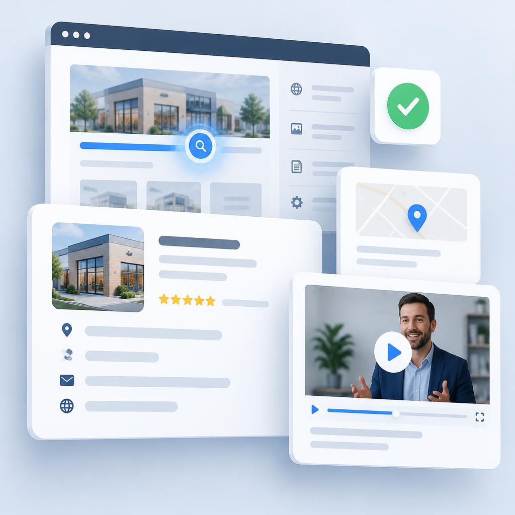 Your website is read, your profile is built, you approve it, and promotion videos are prepared
